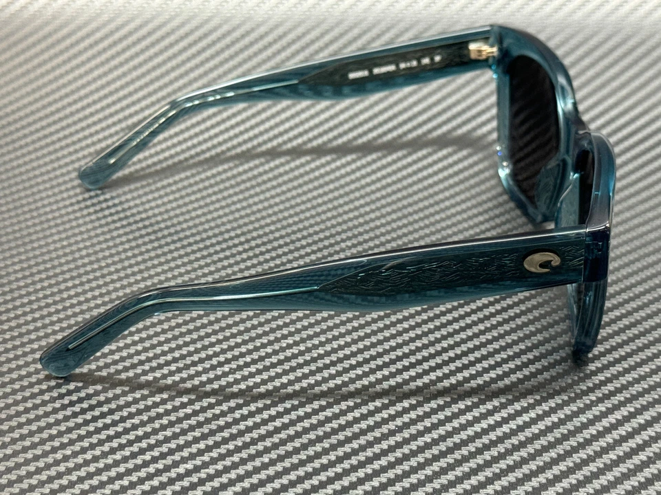 COSTA DEL MAR NUSA 6S2016 04 蓝色灰色女式 54 毫米太阳镜 — 第 4/4 张图片