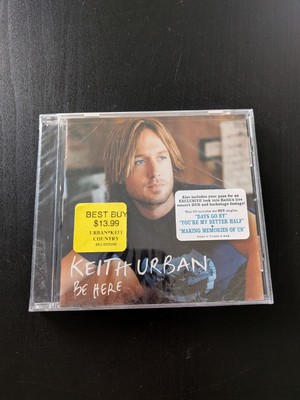 Be Here - Music CD - Keith Urban -  2004-09-21 - Capitol - NEW SEALED - Audio CD