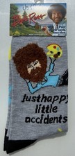 NWT BOB ROSS Art Novelty Crew Socks Adult Men  s Women  s Size 6-12. ONE pair