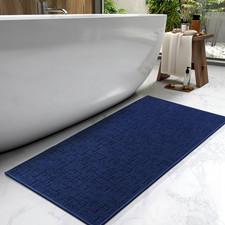 Amoami-Bath Mat-Absorbent Quick Dry Bathroom Floor Mats-Washable Rubber Backing