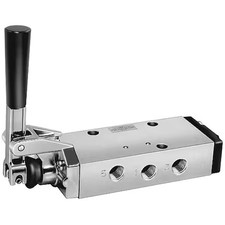 Parker 422Cr023w Manual Air Control Valve, 4-Way, 3/8In Npt