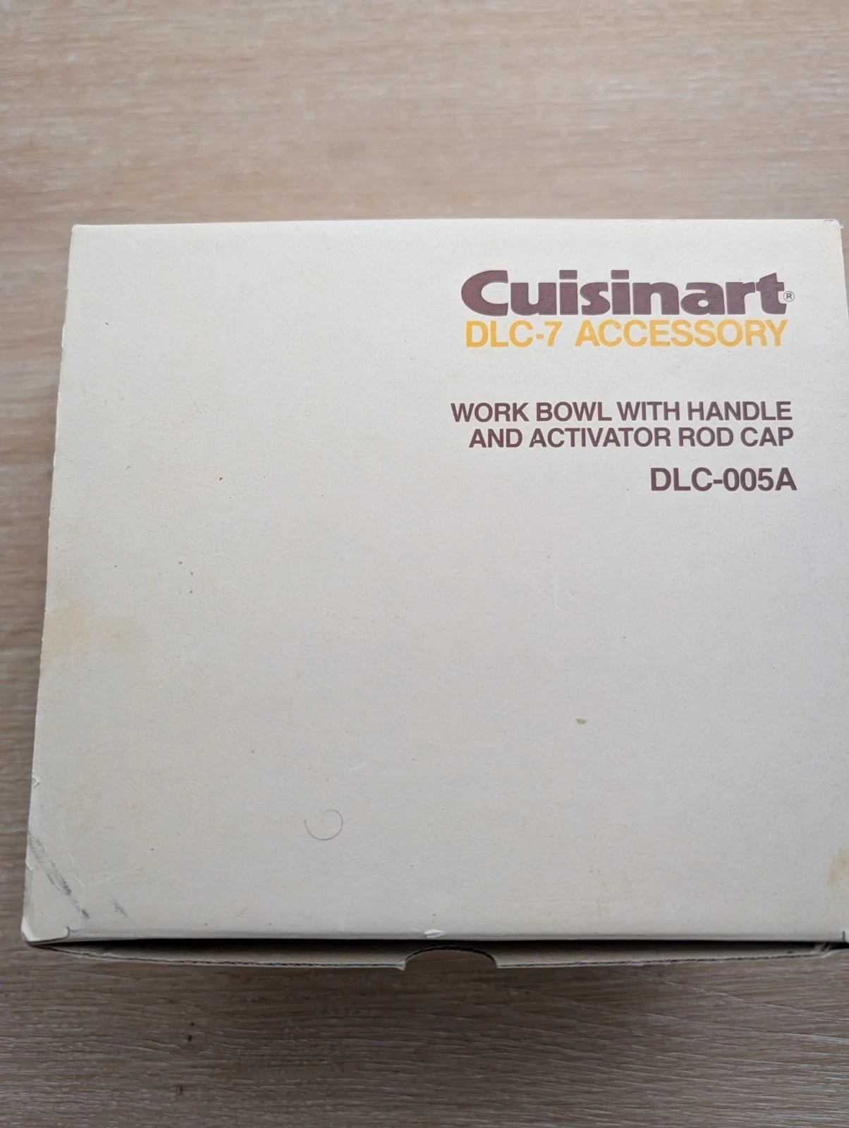 Cuisinart Work Bowl Handle & Activator Rod Cap for DLC-7 DLC-005A
Opens in a new window or tab