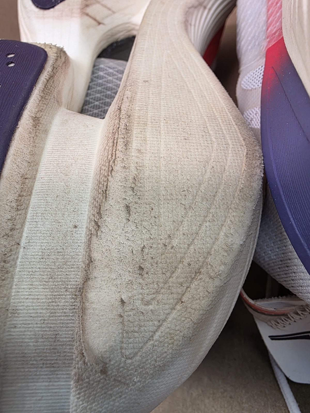 Saucony Endorphin (Sz 10) Elite Mens White Orange Purple Running Shoes Sneakers thumbnail 19