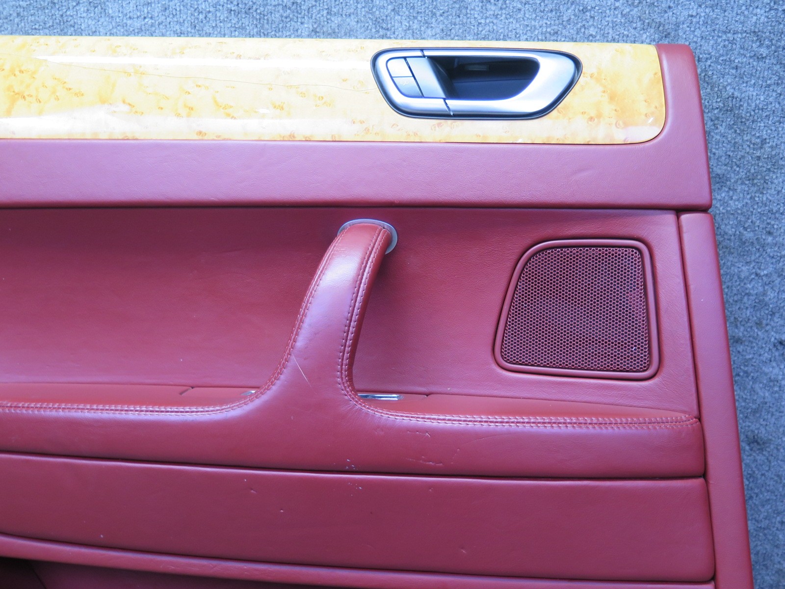 2006-2012 BENTLEY FLYING SPUR REAR LEFT RIGHT SIDE INTERIOR DOOR PANEL TRIM SET