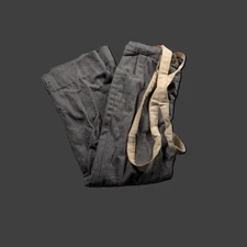 Civil War Reenactment Gray Wool Trousers Size 34 Inseam 29 1970s Confederate