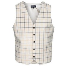 Equetech Herren Classic Tattersall Check Weste