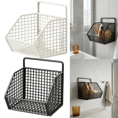 Organisateur de fil d'angle en de L pour support mural douche ou salle de - Photo 1/4