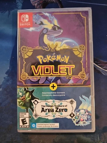 Pokemon Violet + The Hidden Treasure of Area Zero Nintendo Switch US ESRB NEW