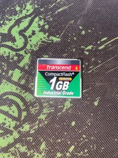 1 PCS Transcend CompactFlash 1GB CF200I Industrial Grade CF Card