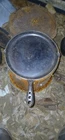 Vintage Wagner Sidney O #8 Cast Iron Shallow Skillet With 3 Hole Handle