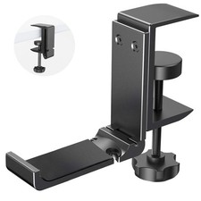 Foldable Aluminum Headphone Stand Hanger Cable Organizer Universal Desk Hook