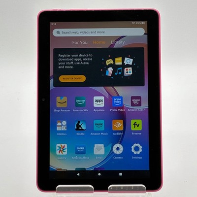Amazon Fire HD 8 12th Gen 32GB R24SB8 Tablet Black WiFi Only