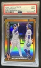 2025 Topps Update Francisco Lindor Juan Soto Gold Rainbow Foil #/50 Mets PSA 9