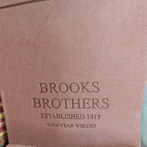 Brooks Brothers Oxford Classic Herren 9,5 D Creme NuBucks Wildleder - Bild 10 von 12