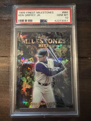 1999 Topps Finest  Ken Griffey Jr. /3000 PSA 10!