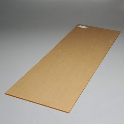 Clear Plexiglass Acrylic Plastic Piece .250 X 12'' X 32'' Paper Masked GS-43044540
