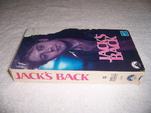 Jack's Back VHS Video Elliott Kastner Andre Blay - Imagen 2 de 3