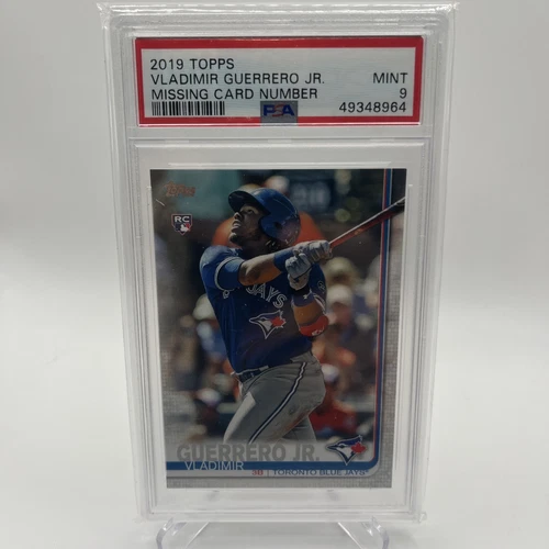 2019 Topps Series 2 Vladimir Guerrero Jr. NNO Rookie RC PSA 9 MINT Blue Jays