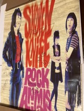 Shonen Knife Poster Signed by Band Rock Animals 1993