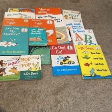 20 Children Books Dr. Seuss Mixed Early Reading Beginner Books Reseller