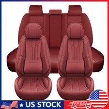 For Honda Car Seat Covers Luxury Leather Front Rear Protectors Cushion 5 Seats For Honda Car Seat Covers Luxury Leather Front Rear Protectors Cushion 5 Seats