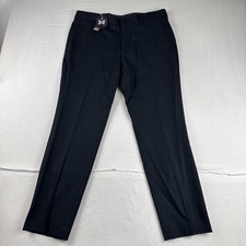 New! J Crew Ludlow Moon Wool Fabric Mens Navy Dress Pants 34*30 Slim office