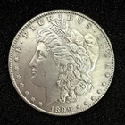 1899 P Morgan Silver Dollar $1 US Coin Uncirculated