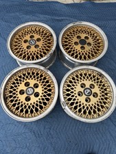 1987-96 Jeep Cherokee 15x7 Gold Mesh Wheels Set Of 4 Oem 15 Xj