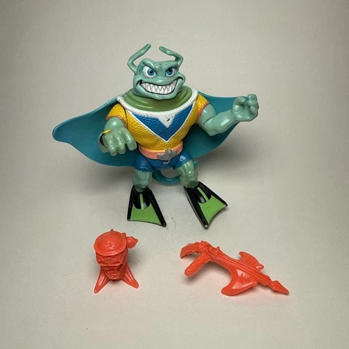Vintage 1990 Ray Fillet Playmates TMNT Ninja Turtles Figure Lot INCOMPLETE