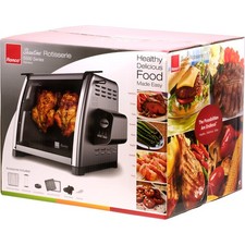 Ronco Modern Rotisserie Oven Large Capacity 12lb Countertop Oven Stainless - NEW