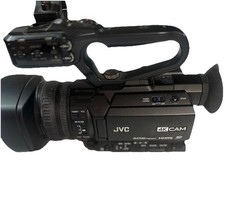 JVC GY-HM200U 4K Pro Camcorder   Tested   Battery, Charger, SD CardCarrying Case