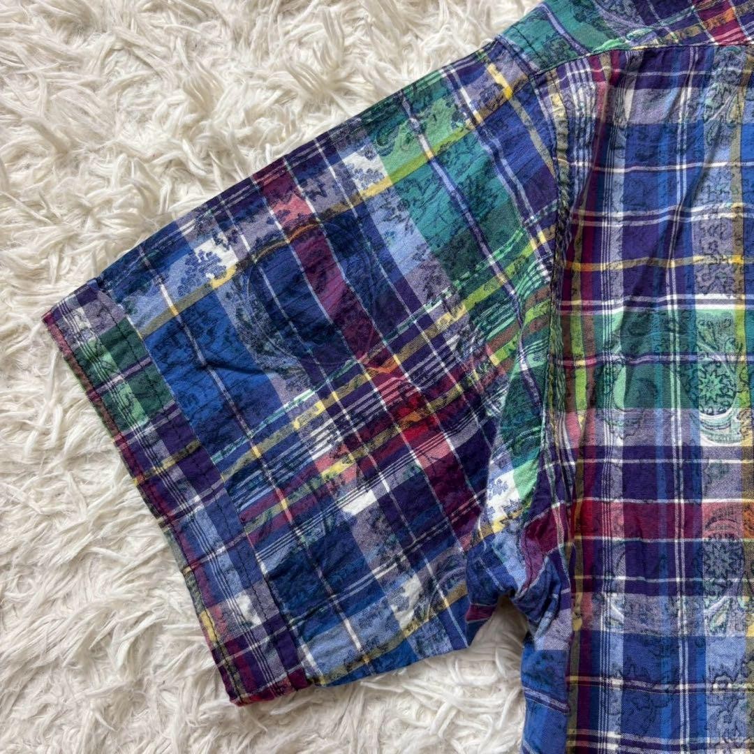 Engineered Garments Pullover Checkered Short Slee… - image 10