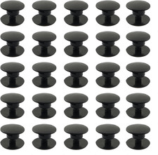 Croc Rivets Button 30PCS Black Replacement Strap Repair Fastener Button
