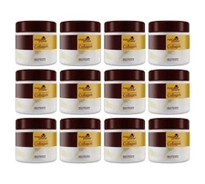 Maca Power Hair Mask Treatment Deep Repair Dry Hair Pack of 12 - 16.9 fl oz Jars