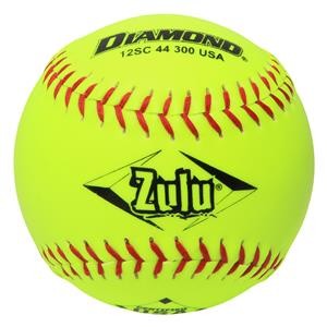 Diamond 12SC 44 300 USA Zulu 12" Slowpitch Softballs (1 Dozen) - 第 1/1 張圖片