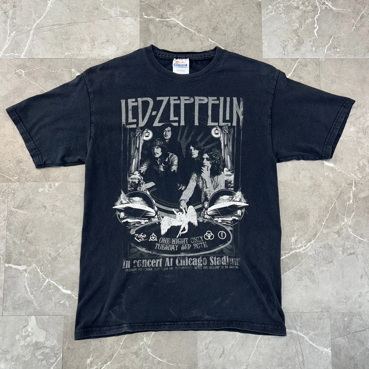 Vintage Led Zeppelin Shirt Indiana Men's Vintage T-Shirts for sale