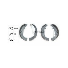 Mâchoire de frein Fiat PALIO