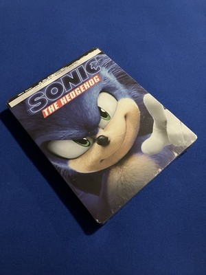 SoNiC The HeDgeHoge: 4K+blu ray+d/c L.E. sTeeLBooK  DAMAGED/DENT    BRaND NeW 
