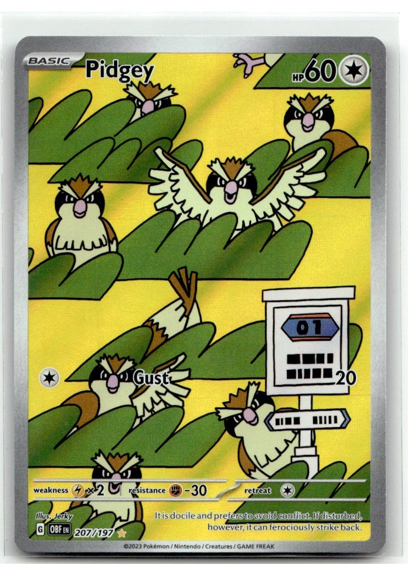 Pidgey [OBF - 207/197] Near Mint
