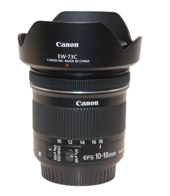 Canon Zoom Lens EFs 10-18 mm 1:4,5-5,6 Stabilizer Top Zustand - Neuwertig