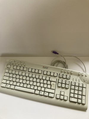 Retro Keyboard Tiny KB-9805 Chicony PS/2 FUNKTIONIERT