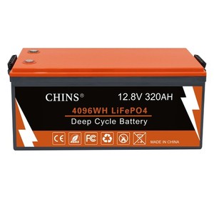 CHINS 12V 320Ah LiFePO4 Battery, 200A BMS,for Golf Car, Trolling Motor etc(Used)