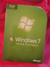 Dischi Microsoft Windows 7 Home Premium 32 e 64 bit NUOVI sigillati in fabbrica scatola al dettaglio