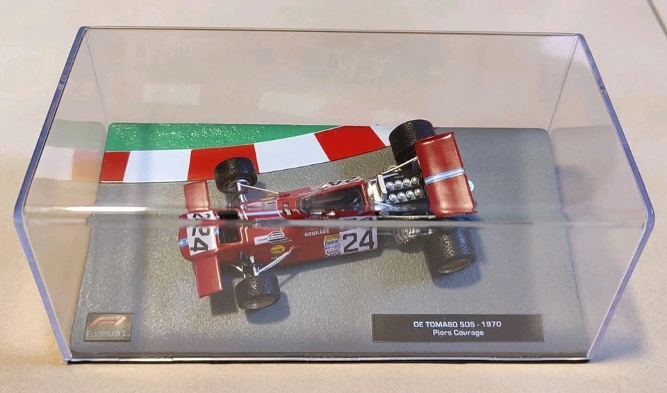 Modellino F1  - De Tomaso 505 1970 - Courage - 1/43 - Immagine 2 di 2