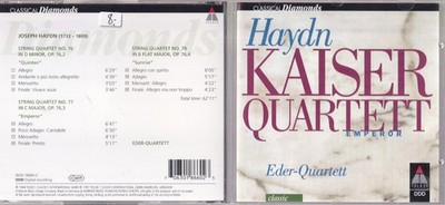 Haydn, Eder-Quartett   Kaiserquartett CD Teldec