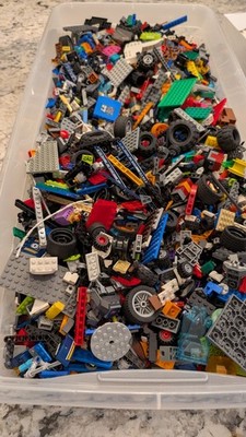 LEGO 18 LBs Pounds Random Pieces Building Plates Blocks Bricks Parts Bulk Lot