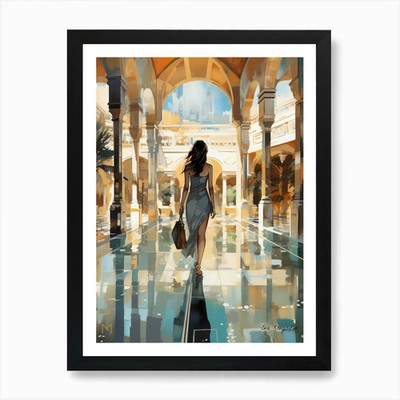 Venetique - The Venetique Resort Kunst Gerahmtes Wandbild Poster Leinwanddruck Bild