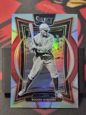 2025 Panini Select - Concourse Rogers Hornsby #9 Silver Prizm