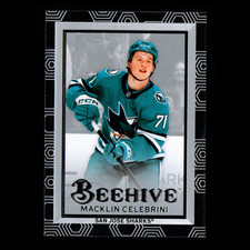 Macklin Celebrini #71 2025 Upper Deck Allure San Jose Sharks Hockey Card NHL NM