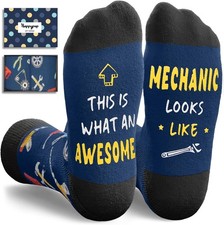Funny Gift Socks Work Theme